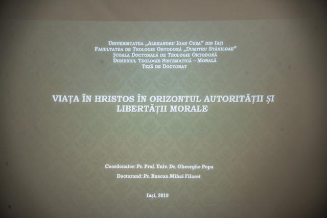 Trei noi doctori în Teologie, apreciaţi de membrii comisiei la Iaşi
