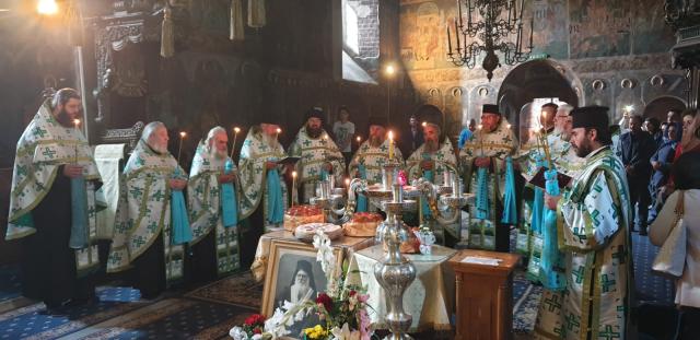 Patriarhul Nicodim Munteanu a fost pomenit la Mănăstirea Neamț
