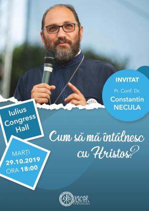 Conferința „Cum să mă întâlnesc cu Hristos” la Timișoara
