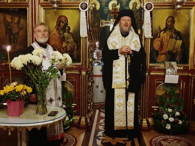 PS Emilian Crişanul, la hramul Bisericii „Sfânta Parascheva” - Păcurari din Iaşi
