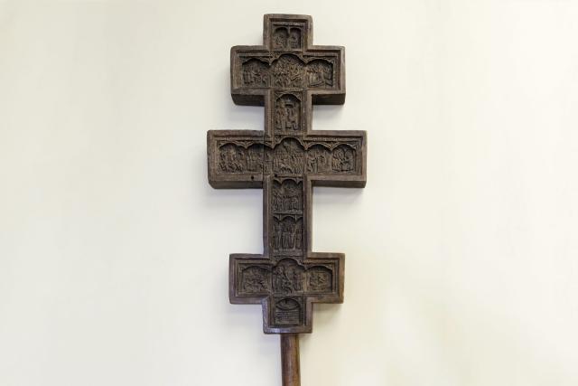 Exponatul lunii noiembrie: Cruce de procesiune