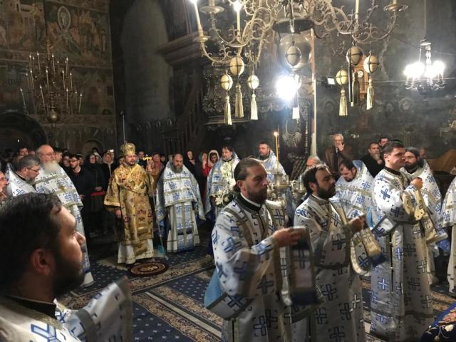 Sfântul Cuvios Paisie Velicicovschi a fost pomenit la Mănăstirea Neamț
