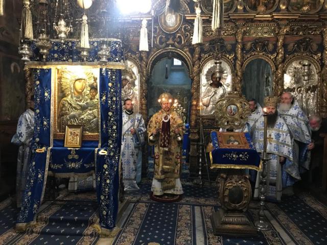 Sfântul Cuvios Paisie Velicicovschi a fost pomenit la Mănăstirea Neamț