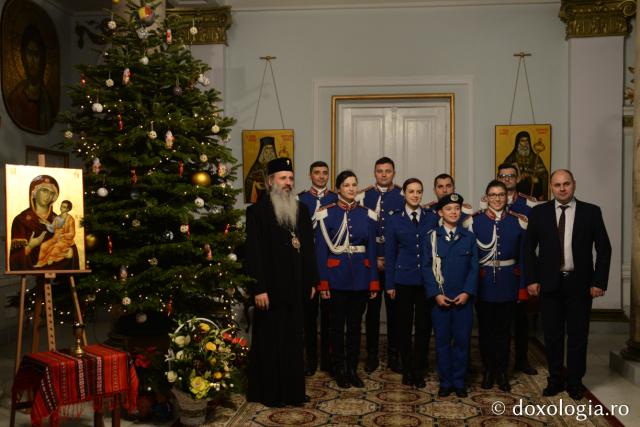 Inspectoratul Judeţean de Jandarmi, Iaşi – Colindători la Reședința Mitropolitană 2019