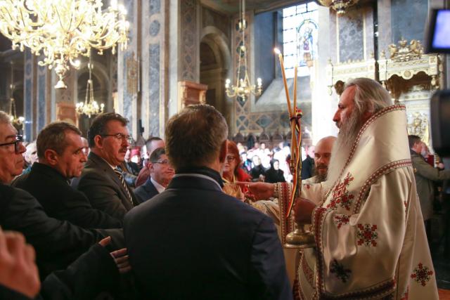 Slujbe de pomenire și procesiune la Monumentul „Crucea Eroilor Neamului”, la Iași