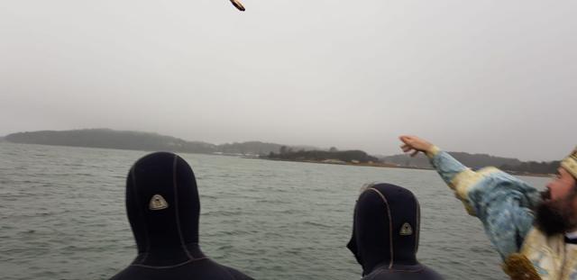 Praznicul Botezului Domnului la Marea Nordului