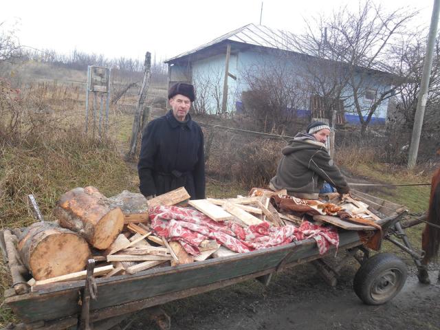 Activități filantropice la parohiile Chișcăreni și Sat Nou: cadouri, alimente, lemne, rechizite și multă dragoste