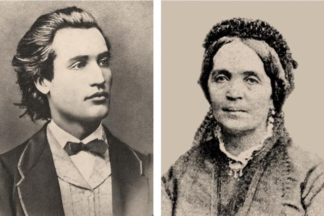 Mihai Eminescu și mama sa, Raluca Iurașcu Eminovici