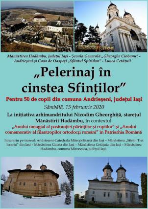 „Pelerinaj în cinstea sfinţilor” pentru 50 de copii din comuna Andrieșeni