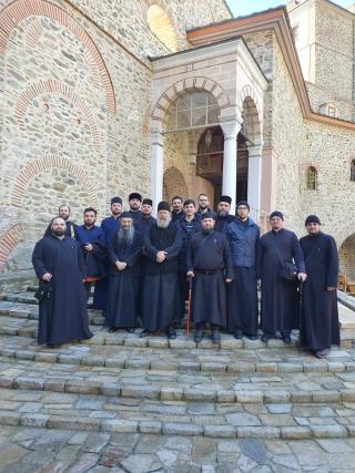 Responsabilii de tineret ai Arhiepiscopiei Iașilor, în Sfântul Munte Athos