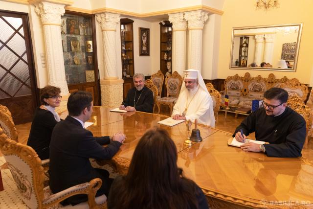 Noul ambasador al Elveției la Bucureşti în vizită de prezentare la Patriarhia Română