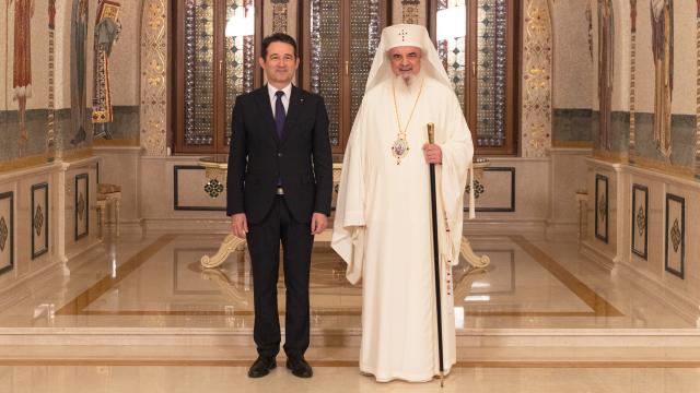 Noul ambasador al Elveției la Bucureşti în vizită de prezentare la Patriarhia Română