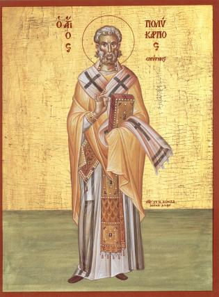 Viața Sfântului Sfințit Mucenic Policarp, Episcopul Smirnei