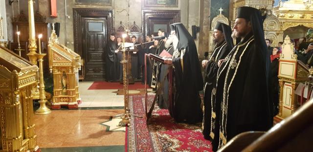 Cea de-a treia parte a Canonului Sfântului Andrei Criteanul a fost săvârșită la Catedrala Mitropolitană