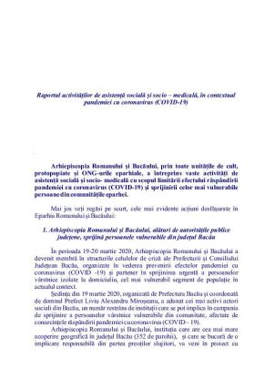Mulțumire în liturghie pentru viața primită în dar