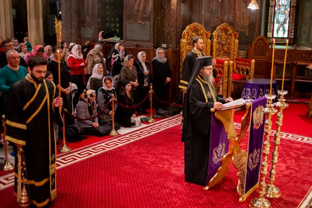 Programul slujbelor la Catedrala Patriarhală în prima Săptămână din Postul Mare