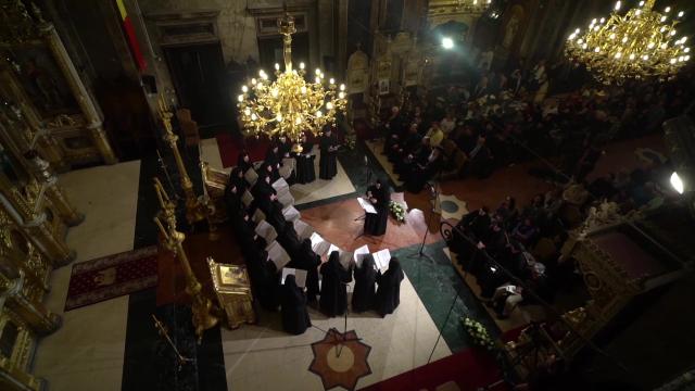 (Video) Slava de la Laude a Sf. Gheorghe Pelerinul, glas 8 – Corul „Cuviosul Iosif de la Mănăstirea Văratec”