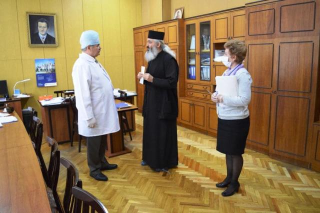 Donație din partea Bisericii pentru Spitalul Clinic din Bălţi