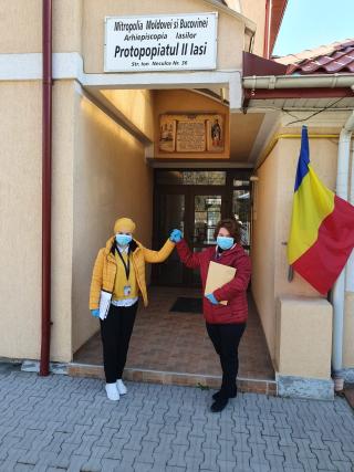 Activități caritabile și sociale pentru 28 de vârstnici din Iași