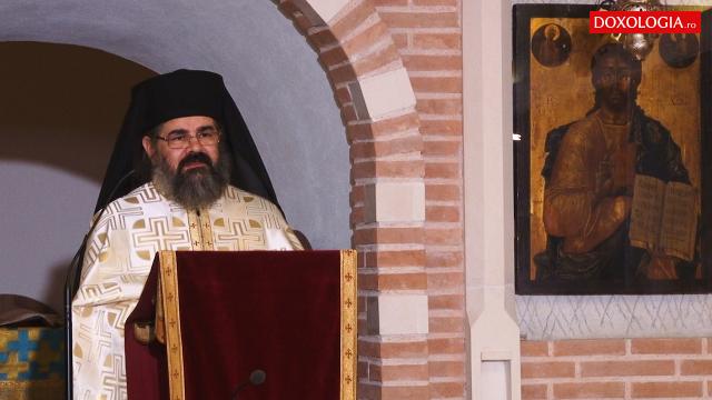 (Video) Pr. Arhim. Valerian Radu - predică la Denia Acatistului Bunei Vestiri