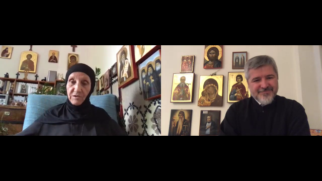 (Video) Părintele Vasile Ioana în dialog cu Maica Siluana Vlad - Ispitele femeii de astăzi