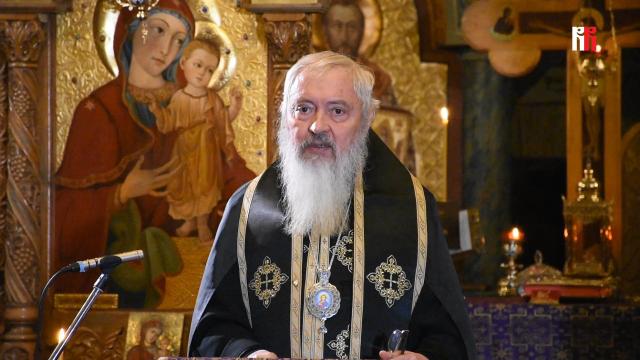(Video) IPS Andrei - predică la Denia Canonului celui Mare