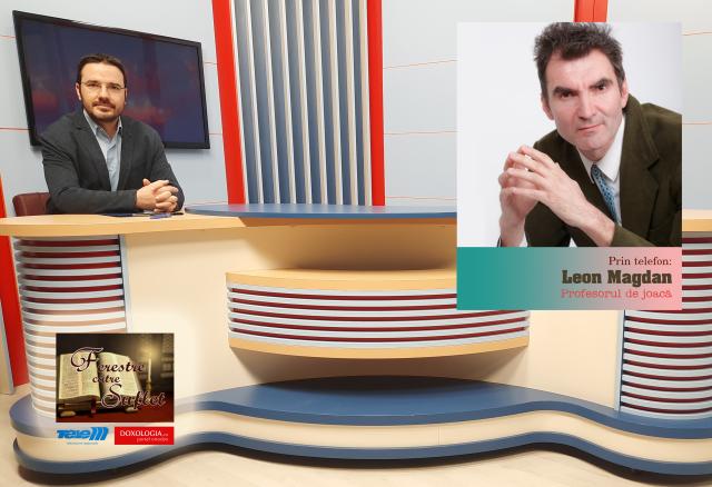 (Video) Leon Magdan, profesorul de joacă, la Ferestre către suflet: „Că e pandemie sau nu, că stăm acasă sau nu, cea mai frumoasă jucărie din lume sunt părinţii”
