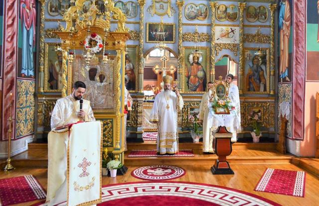 Slujire arhierească la Mănăstirea Floreşti din judeţul Vaslui