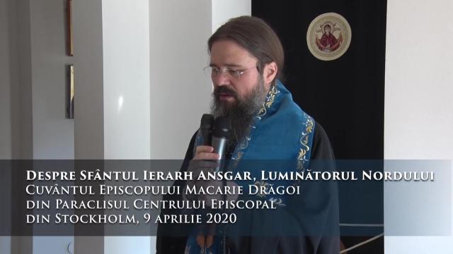 (Video) Despre Sfântul Ierarh Ansgar, Luminătorul Nordului – PS Macarie