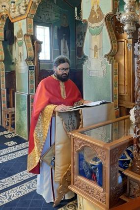 Sfântul Ierarh Pahomie de la Gledin, cinstit la Schitul Pocrov