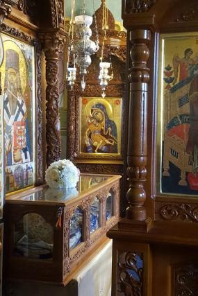 Sfântul Ierarh Pahomie de la Gledin, cinstit la Schitul Pocrov