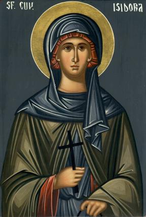 Acatistul Sfintei Cuvioase Isidora