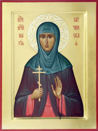 Sfânta Cuvioasă Muceniță Maria din Gatcina