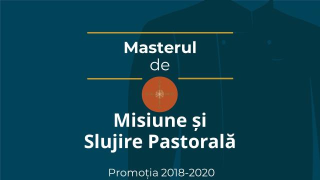 Final de an la Masterul de Misiune și Slujire Pastorală