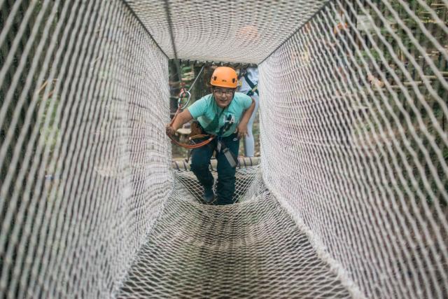 Parcul de Escaladă de la Durău și-a deschis porțile