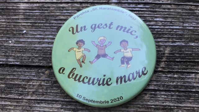 „Un gest mic, o bucurie mare”