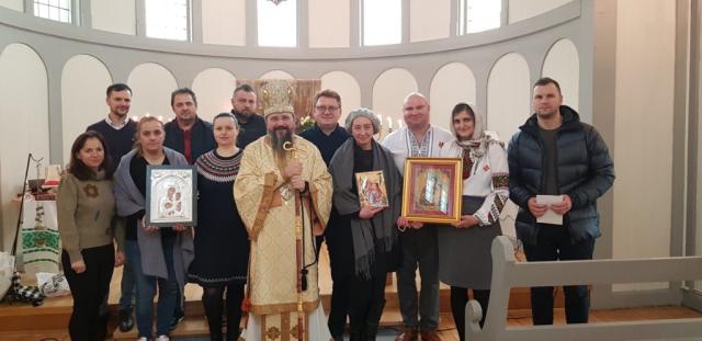 (Foto) PS Părinte Macarie, în vizită la românii de dincolo de Cercul Polar