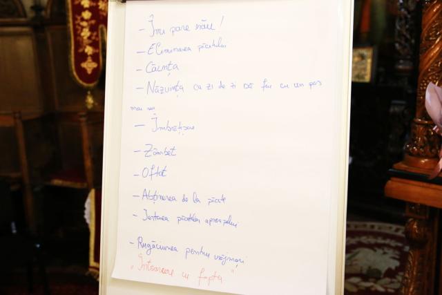 Cateheză despre Taina Spovedaniei la Parohia „Sfântul Gheorghe” Lozonschi Iași