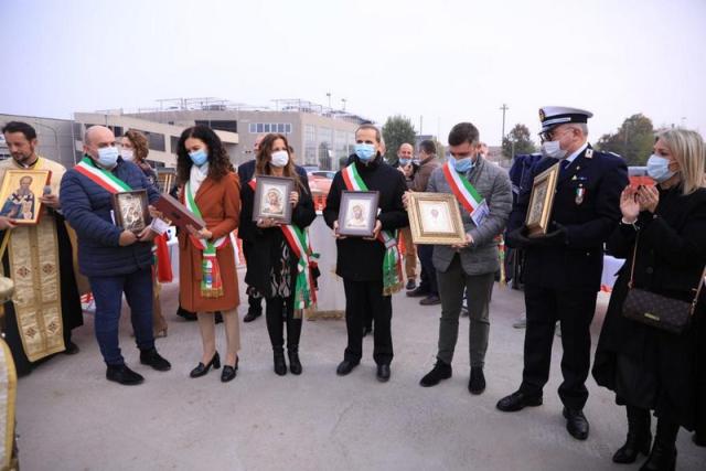 PS Atanasie de Bogdania a pus piatra de temelie a noii biserici a Parohiei „Sfântul Apostol și Evanghelist Luca” – Padova Nord (Limena)