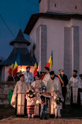 Sfințire de casă parohială la Crasnaleuca. PS Părinte Damaschin Dorneanul a săvârșit slujba
