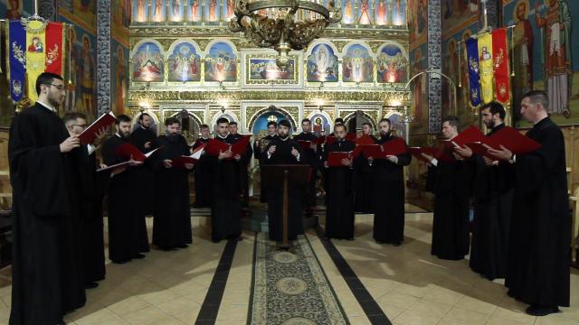 (Video) Corul Psaltic „Sfântul Ioan Damaschin” – Cu Dumnezeu la masă