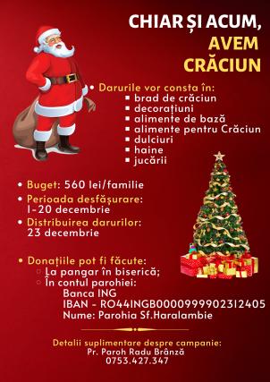 „Chiar și acum avem Crăciun”
