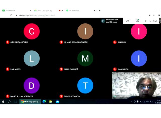 Hora unirii „online”, la Seminarul Teologic de la Mănăstirea Neamț
