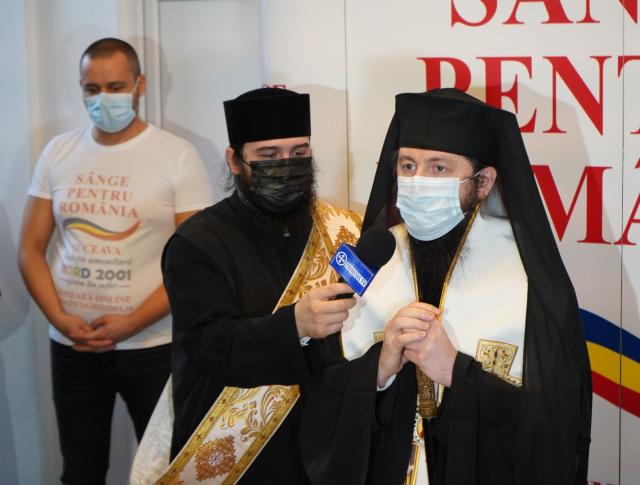 Preoți din Arhiepiscopia Sucevei și Rădăuților au donat sânge și plasmă convalescentă Covid-19 în cadrul Campaniei „Sânge pentru viață”