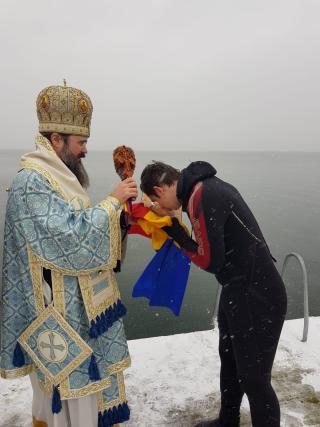 Praznicul Botezului Domnului la Marea Baltică în Stockholm