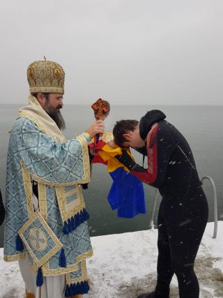 Praznicul Botezului Domnului la Marea Baltică în Stockholm