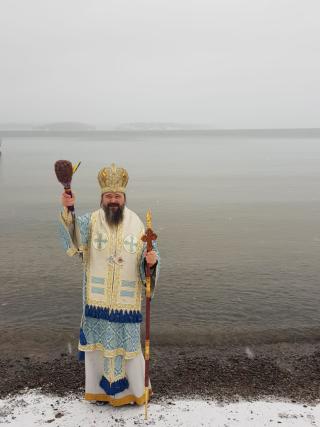 Praznicul Botezului Domnului la Marea Baltică în Stockholm