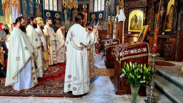 Liturghie arhierească la Mănăstirea Sihăstria Putnei