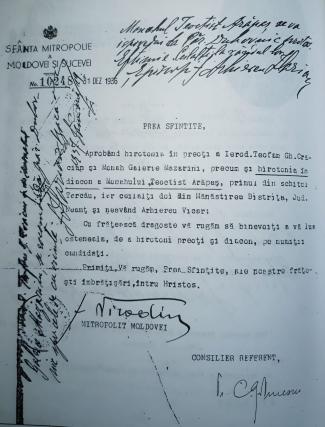 Dreptul  la  neuitare: Arhiereul Ilarion Mircea Băcăuanul