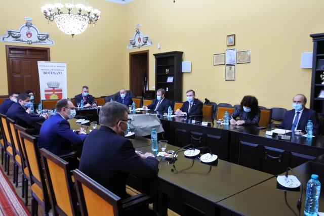 UAIC continuă demersurile pentru înființarea Extensiunii de la Botoșani